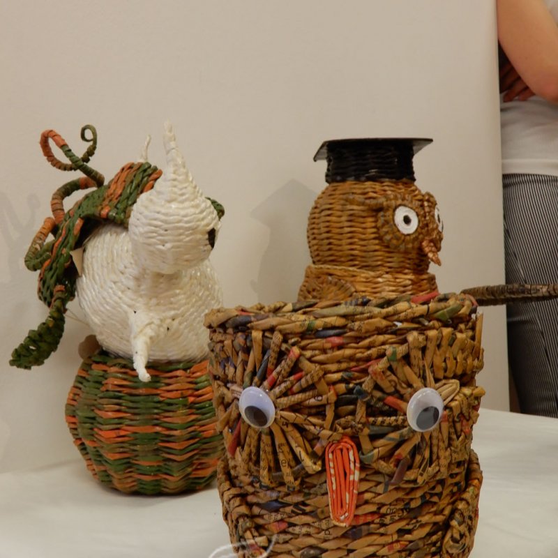 A berettyóújfalui papírfonó kör kiállítása 02